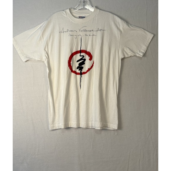 Andreas Vollenweider T Shirt XL Dancing with the Lion first issue album - Picture 1 of 8